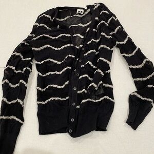 M Missoni cardigan- black and white
